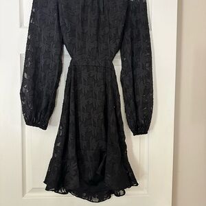 Elegant Black Lace Dress